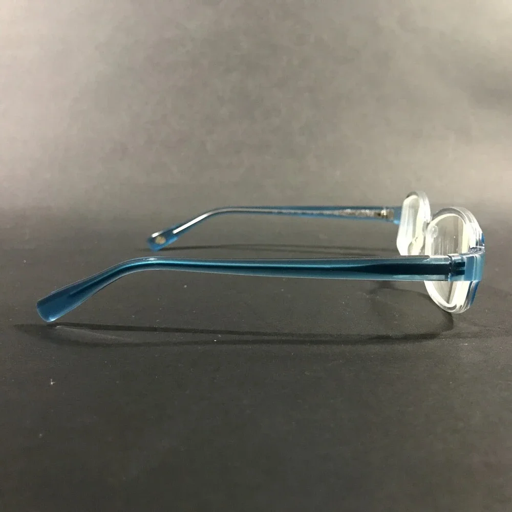 Paul Smith Eyeglasses Frames PS-421 CRY/AQ Blue Clear Rectangular 49-16-135